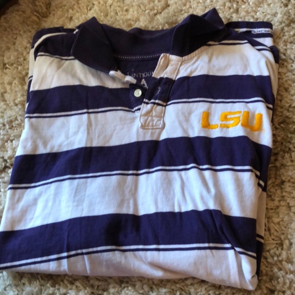 Men’s LSU polo shirt